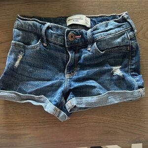 Abercrombie Kids Blue Denim Shorts